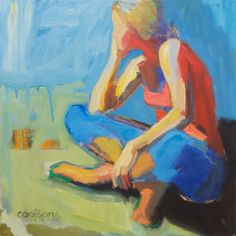 236x236 Nuclear Family By Heather Arenas Daily Painting - Nuclear Family Painting