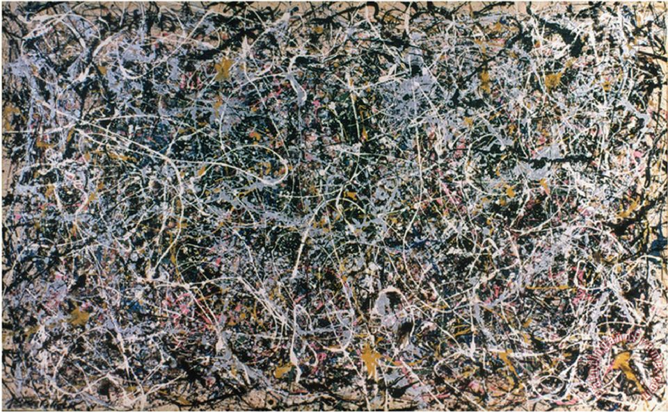 960x593 Jackson Pollock Number 1 Painting - Number 1 Painting