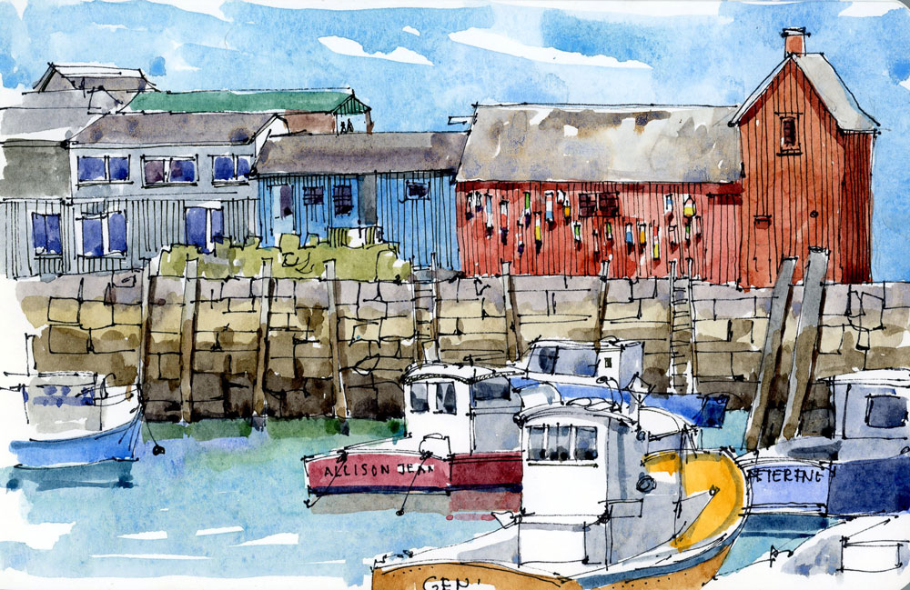 1000x649 Motif Number 1 The Sketchbook - Number 1 Painting