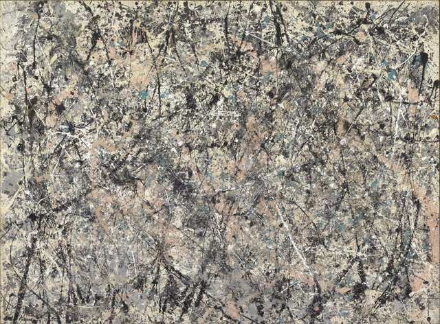640x472 Number 1, 1950 (Lavender Mist) By Jackson Pollock - Number 1 Painting