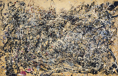 400x257 Number 1 Jackson Pollock Painting - Number 1 Painting
