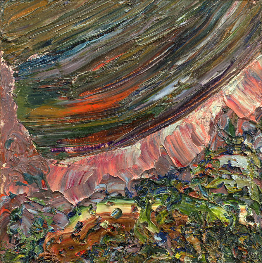 896x900 Paint Number 10 Painting By James W Johnson - Number 10 Painting