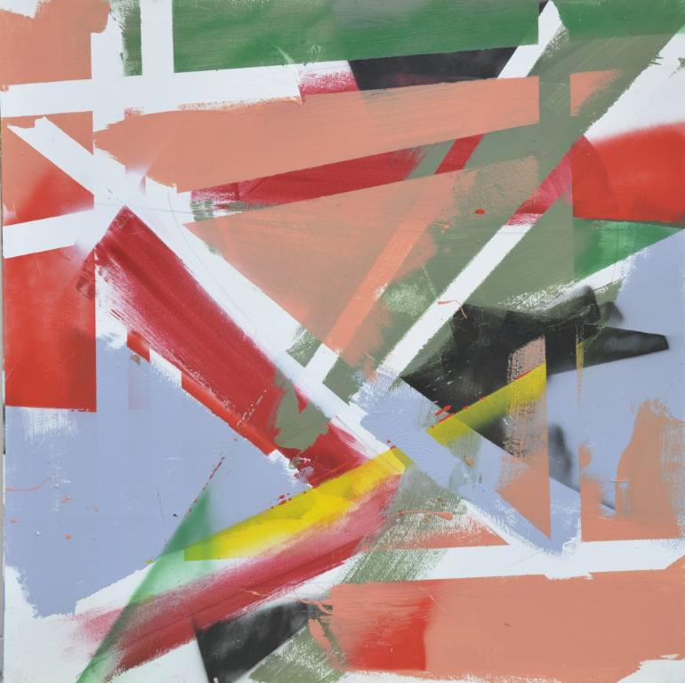 770x768 Saatchi Art Abstract Number 10 Painting By Kevin Brewerton - Number 10 Painting