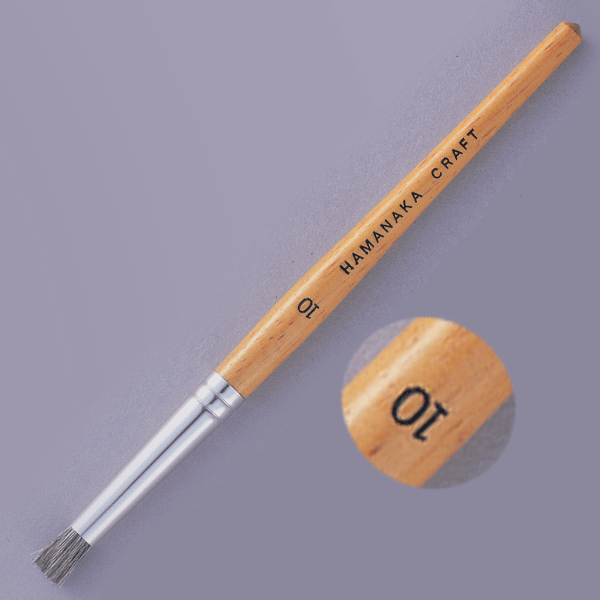 600x600 Hitomishop Rakuten Global Market Stencil Brush Size M (No. 10 - Number 10 Painting