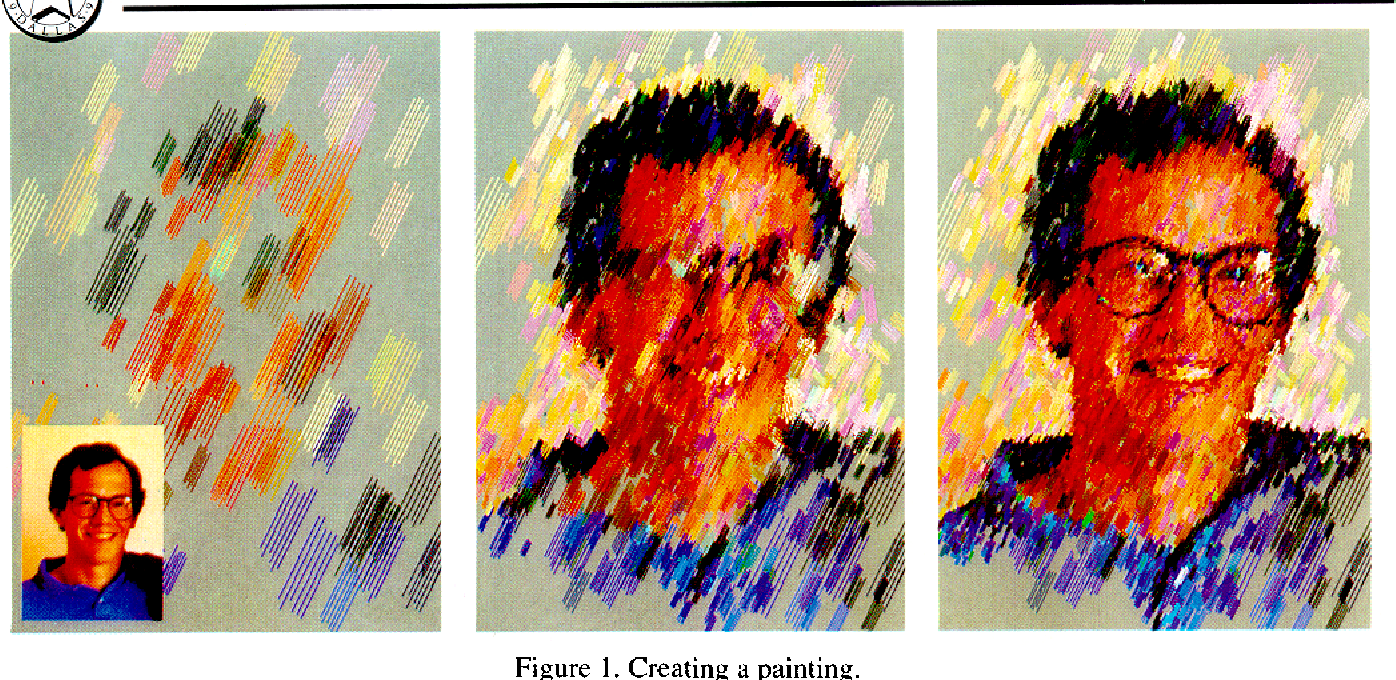 1396x680 Number 4 , August 1990 Paint By Numbers Abstract Image - Number 4 Painting