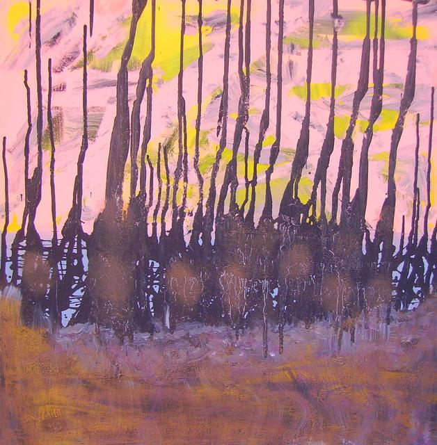 628x640 Nunzio Zurzolo Artwork Number 4 Original Painting Acrylic - Number 4 Painting