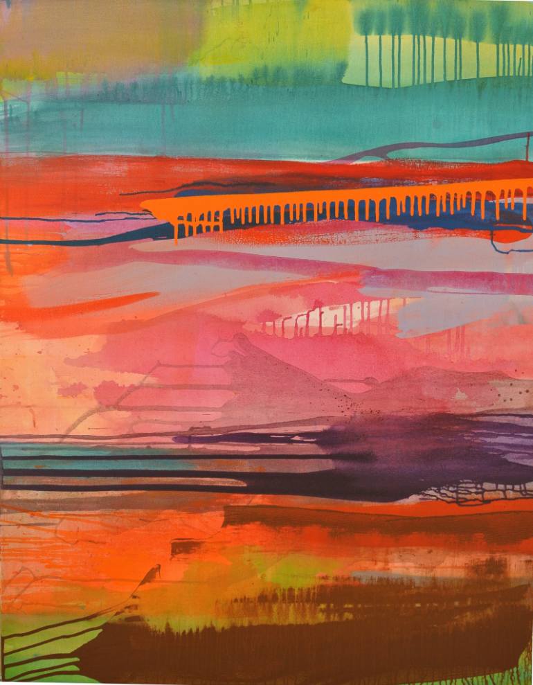 770x989 Saatchi Art Number 4 Painting By Judy Palaferro - Number 4 Painting