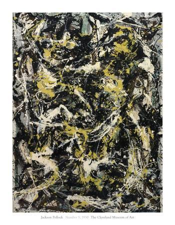 350x450 Number 5, 1950, 1950 Art Print By Jackson Pollock - Number 5 Painting