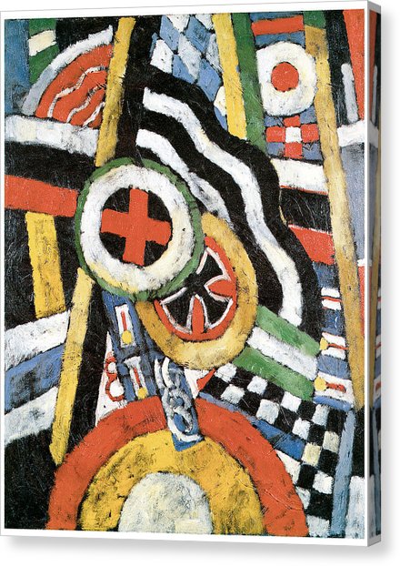 440x622 Painting Number 5 Painting By Marsden Hartley - Number 5 Painting