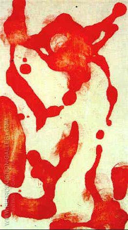 262x470 Red Painting Number 5 By Jackson Pollock - Number 5 Painting