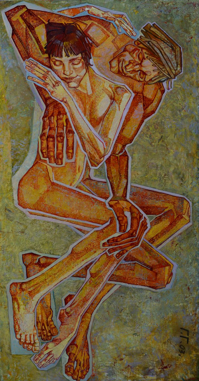 770x1472 Saatchi Art This Is Love The Idea Of Number 5 Painting By Gulia - Number 5 Painting