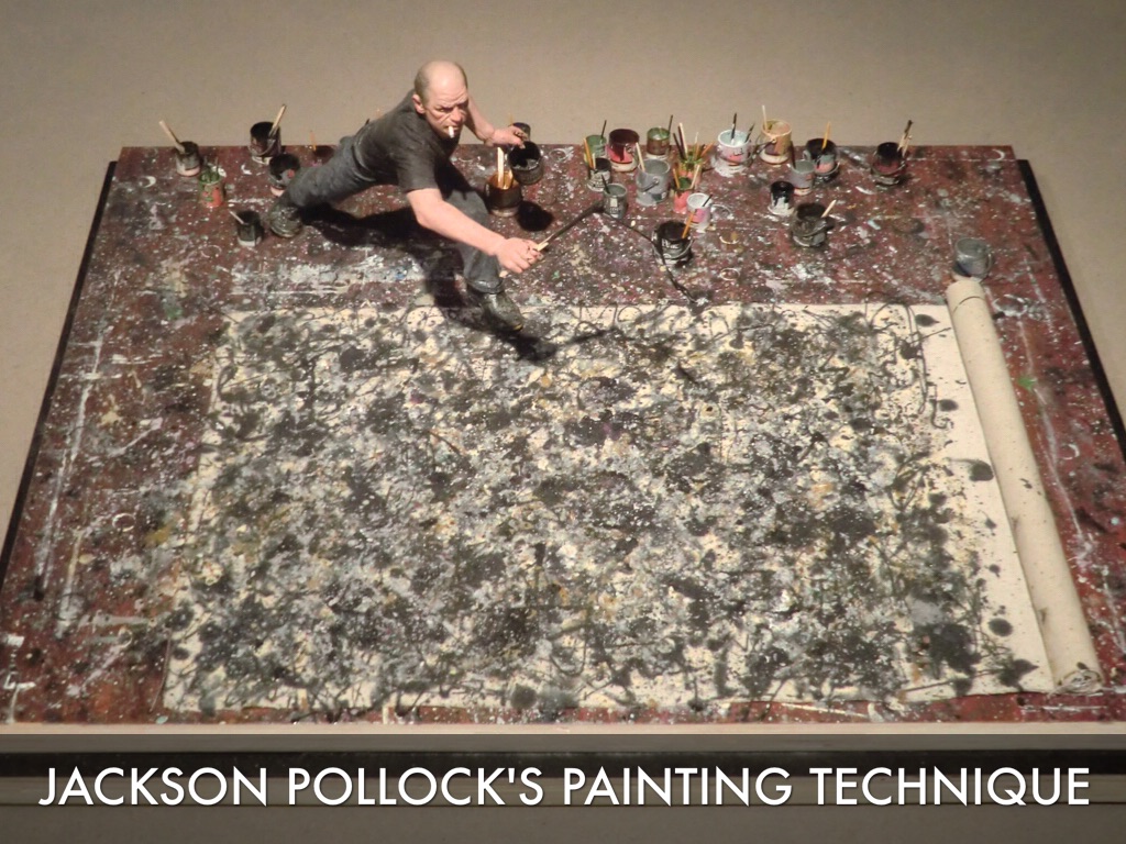 1024x768 Jackson Pollock By Jessica Crites - Number 5 Painting