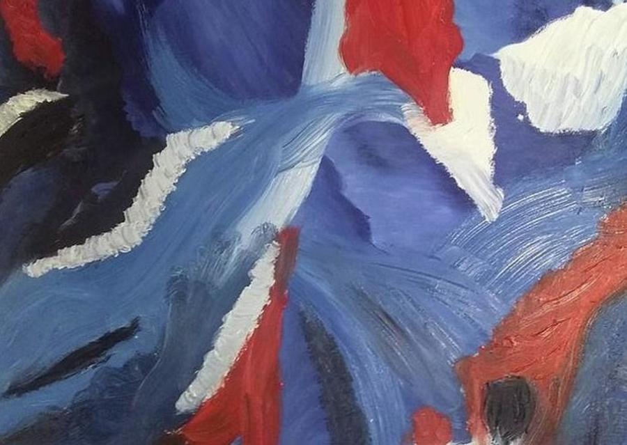 900x639 Number One Painting By Thomas Walters - Number One Painting