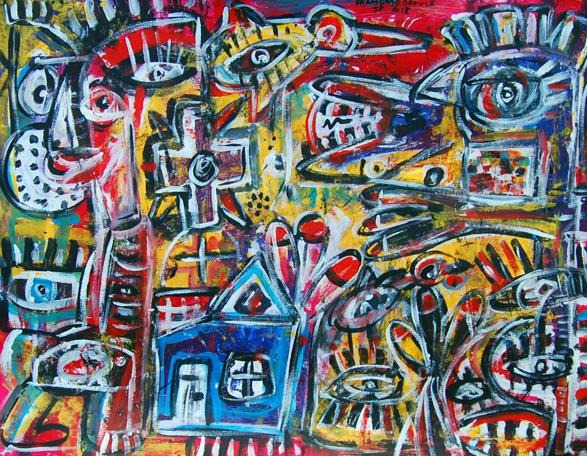 1200x933 Sunday Number One (Jean Pierre Vanhonsebrouck) - Number One Painting