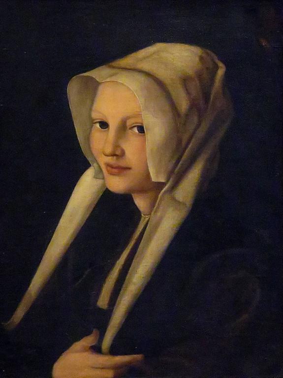 575x768 Old Master Painting Of A Nun - Nun Painting