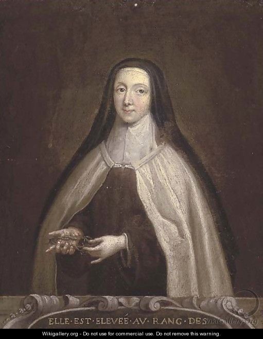 511x660 Portrait Of A Nun - Nun Painting