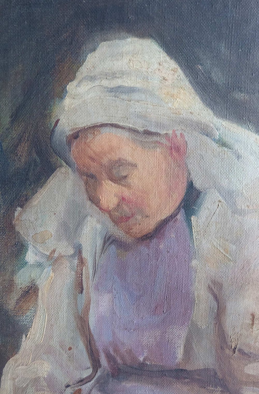 1000x1520 Antiques Atlas - Nun Painting