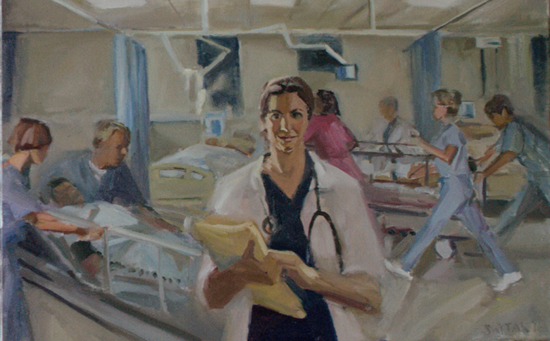 Nanny paint a picture. Картины медицинская сестра палатная. Nurse Paint.
