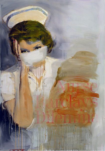421x608 Richard Prince, Nurse Painting Paintings Paintings - Nurse Painting