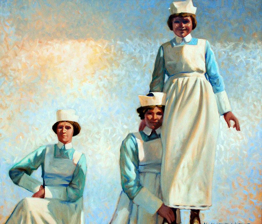 Nanny paint a picture. Медсестра живопись. Медицинская сестра в живописи. Образ медсестры в живописи. Медсестра картина.