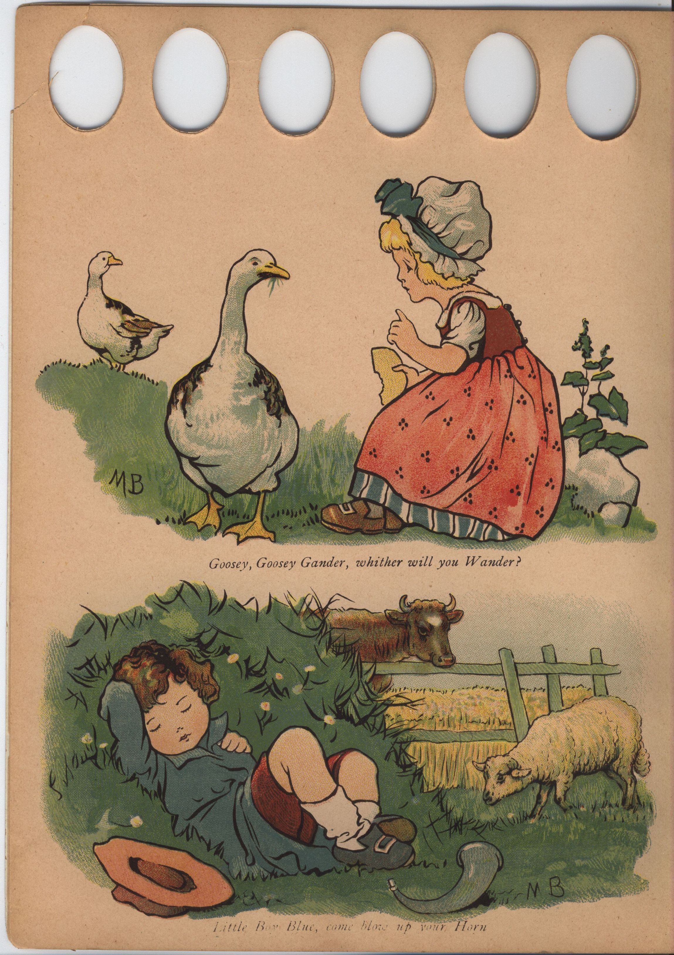 2298x3258 Nursery Rhymes Painting Book Vintage Lapset - Nursery Rhymes Painting