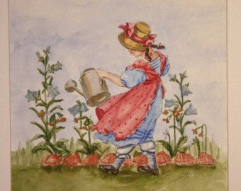 340x270 Mary Mary Quite Contrary Doll - Nursery Rhymes Painting