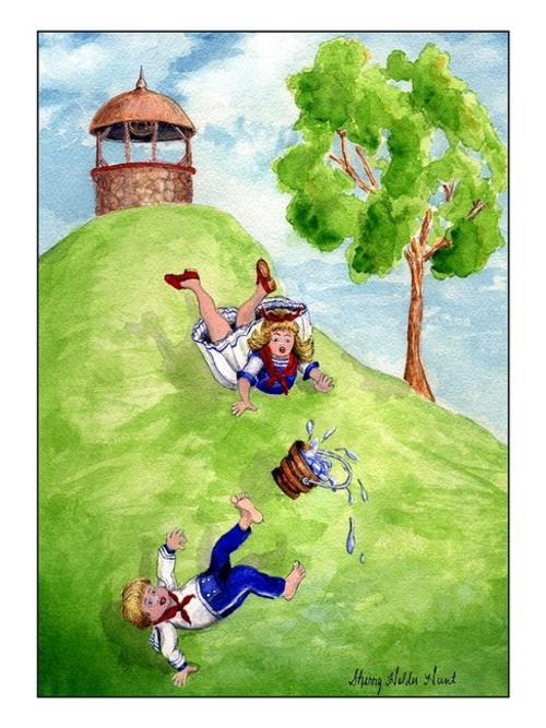 500x667 Advantages Of Nursery Rhymes To Little Children - Nursery Rhymes Painting