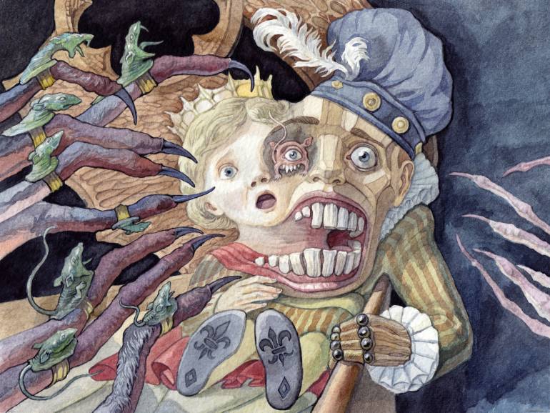 770x578 Saatchi Art Nutcracker Painting By Anatoliy Shapoval - Nutcracker Painting