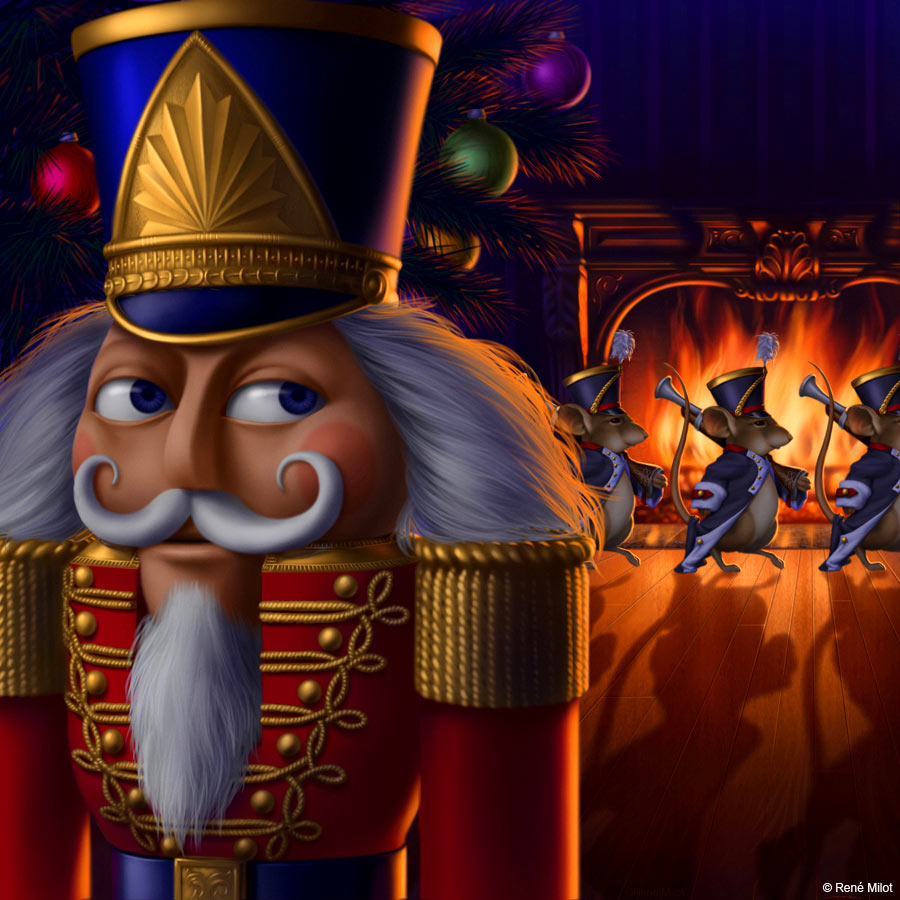 900x900 Gallery 3 Paint Amp Pixels Milot - Nutcracker Painting