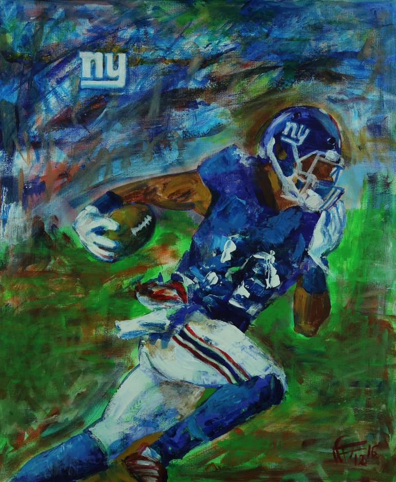 770x937 Saatchi Art Ny Giants - Ny Giants Painting