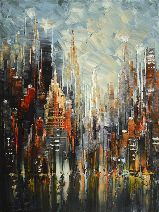525x700 Majestic Nyc Tatiana Iliina - Nyc Painting
