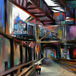 300x300 Nyc Subway Paintings Fine Art America - Nyc Subway Painting