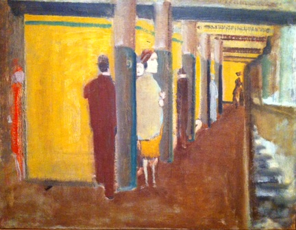 432x336 Rothko Subway Series Ephemeral New York - Nyc Subway Painting