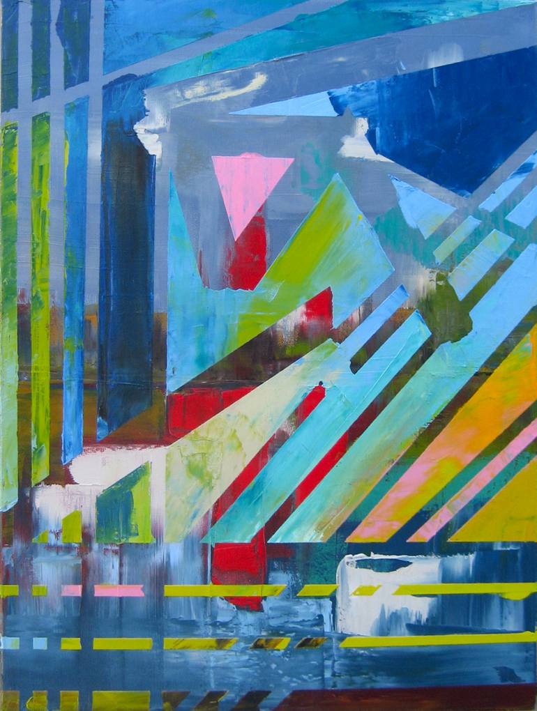 770x1020 Saatchi Art Nyc Subway Painting By Terrie Yeatts - Nyc Subway Painting