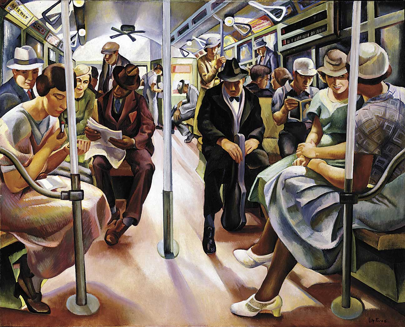 1296x1048 Subway Painting Ephemeral New York - Nyc Subway Painting