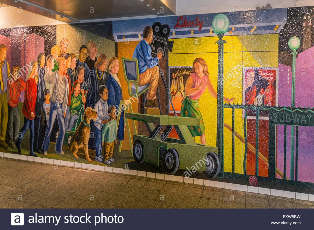 1300x953 Mural - Nyc Subway Painting