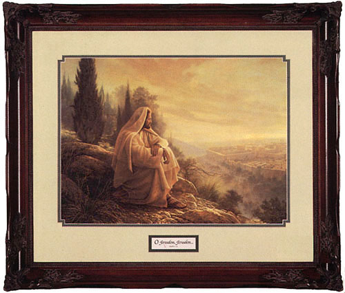 500x426 Greg Olsen - O Jerusalem Painting