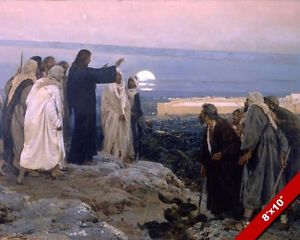 300x240 O Jerusalem Jesus Christ Weeping Over City Painting Bible Art Real - O Jerusalem Painting