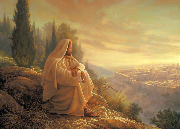 599x428 O Jerusalem Art Print By Greg Olsen - O Jerusalem Painting