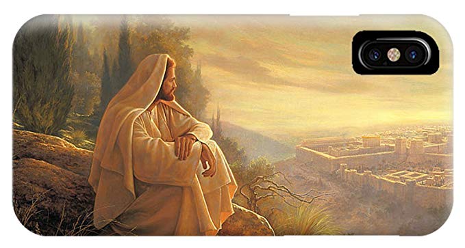 679x363 Iphone X Slim Case O Jerusalem By Pixels Greg Olsen - O Jerusalem Painting