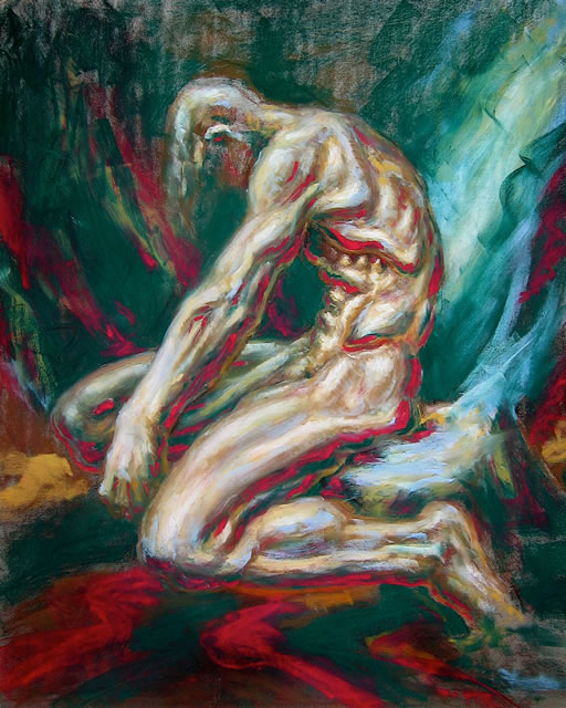 512x640 Michael Hensley Master Painter Of The Human Form, Figure Painting - O Painting