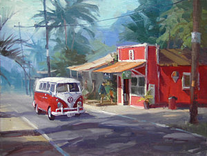 300x226 Oahu Paintings Fine Art America - Oahu Painting