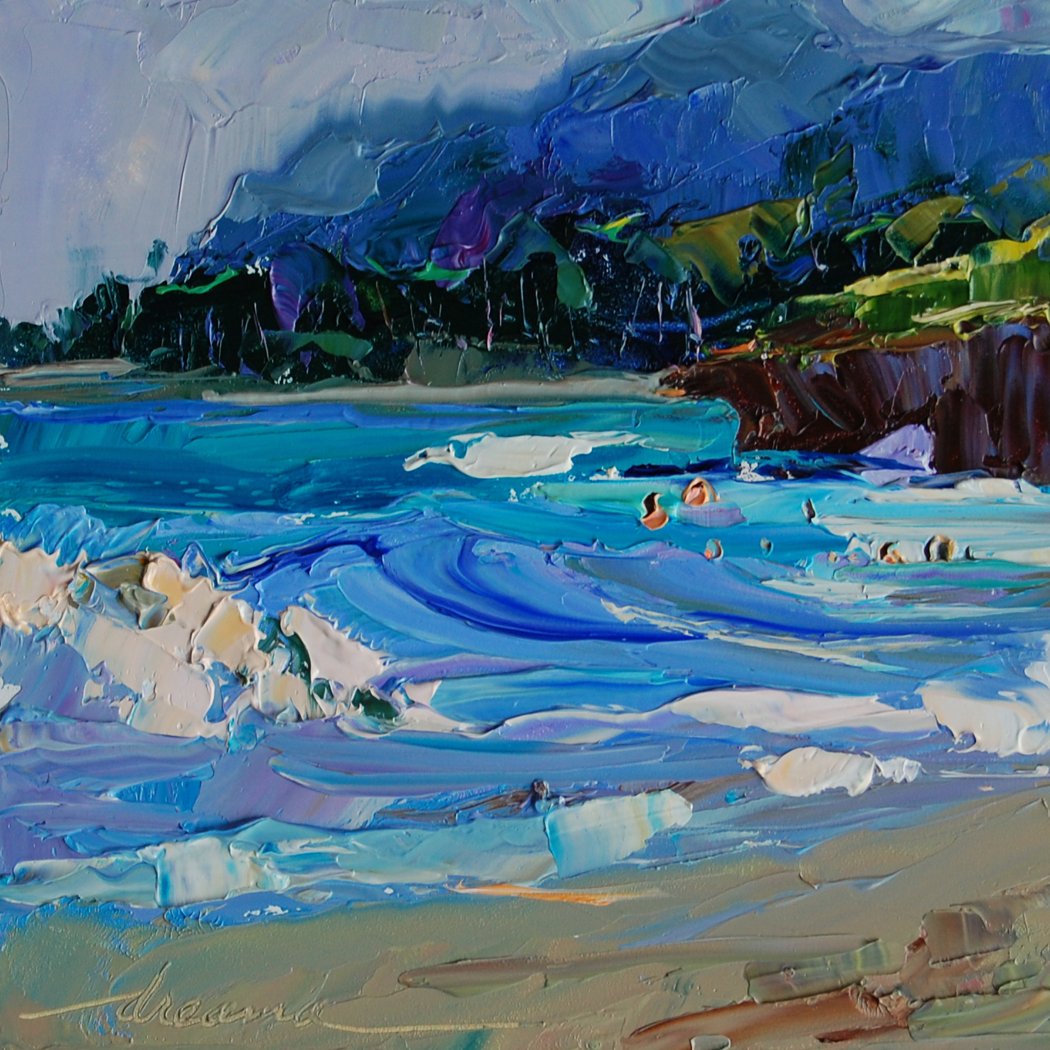 1476x1476 Dreama Tolle Perry Artist And Writer North Shore Beauty, Oahu - Oahu Painting