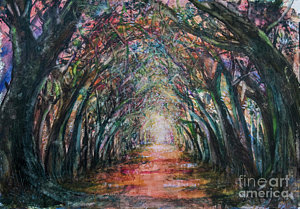 300x209 Oak Alley Plantation Paintings Pixels - Oak Alley Painting