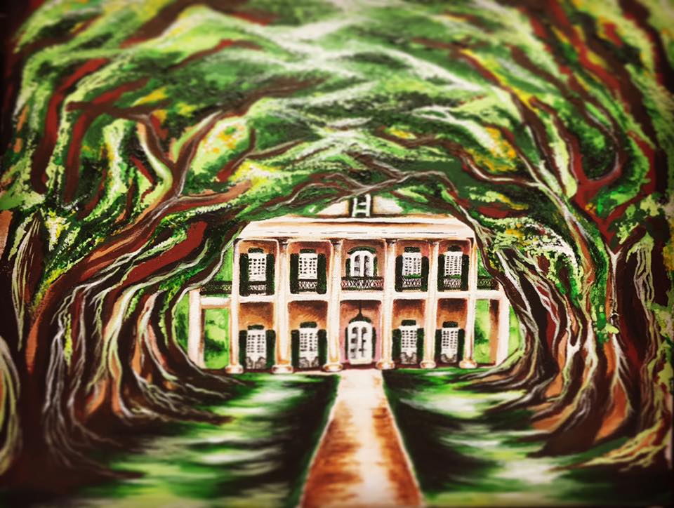 960x724 Oak Alley Plantation The X 100.1 Fm - Oak Alley Plantation Painting