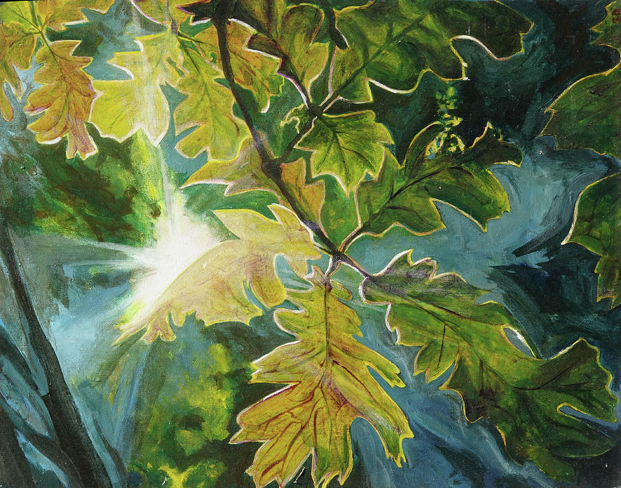Oak Leaf Painting at Explore collection of Oak