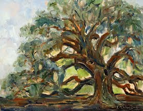 280x218 Paint Charleston Daily Farmland By Angel Oak An Oil Painting - Oak Painting