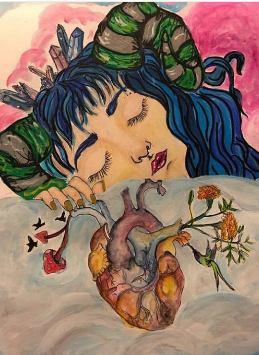 524x716 House Of Xicana Presents Oakland - Oakland Painting