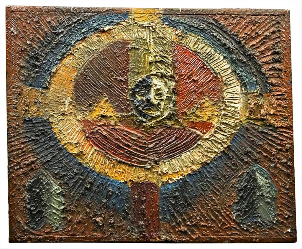 1024x845 Tom Holland Untitled Oil On Canvas Painting (Oakland Museum De - Oakland Painting