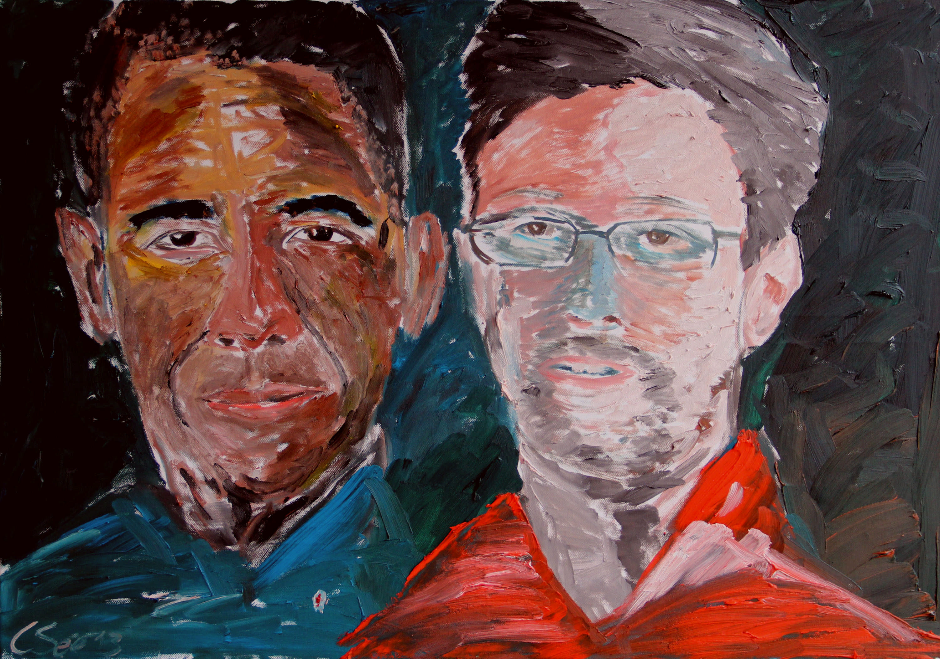 3000x2105 Scandal Archives - Obama Oil Painting